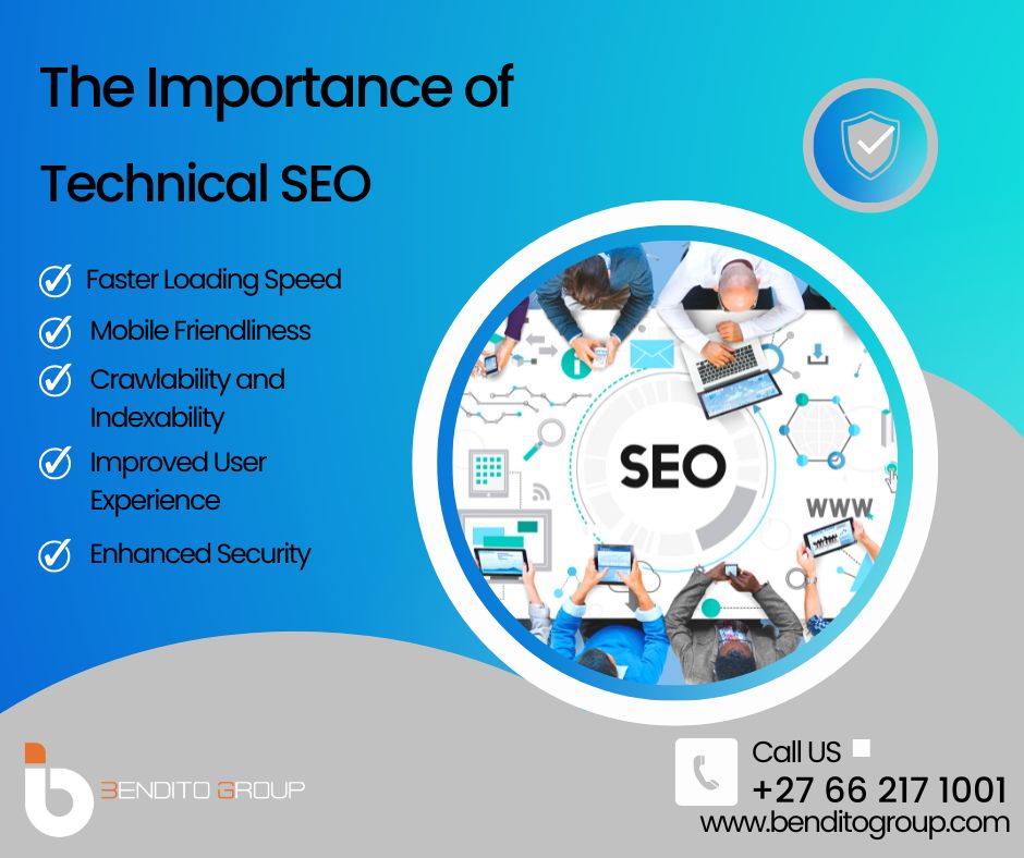 Technical SEO bendito group