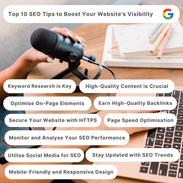 Top 10 Tips to improve your SEO